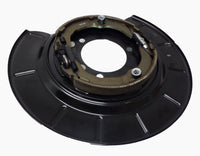 Rear Right Parking Brake Backing Plate, Brake Shoe, Actuator 2011-16 Chey Camaro