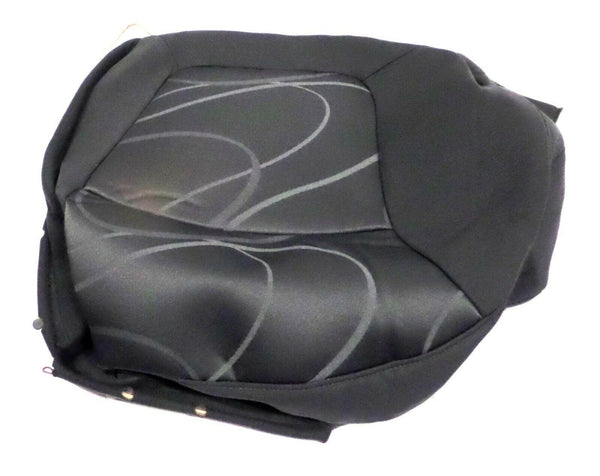 95995168 Rear Right Back Seat Cover Pewter 2011 Chevrolet Spark