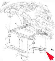 13235089 Suspension Sub-Frame Reinforcement Bracket Engine Cradle Brace Support