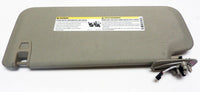 Sunvisor Brown Lighted Mirror Passenger Side Avalanche Silverado Sierra Tahoe