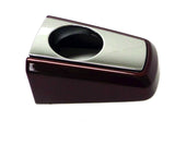 Left Hand Front Door Handle Bezel with Keyhole Painted Red Baroque