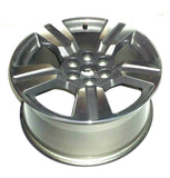 18 Inch Aluminum 5 Split Spoke Wheel 2015-2020 Chevrolet Colorado 23268070