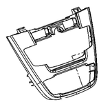 22759487 OEM Instrument Panel Lower Center Trim Cocoa 2012-2013 Buick Regal