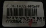 RP5APF Right Mirror Side Alert Sensor Power Folding Puddle Silver 2015 Ford F150