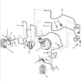 92199939 Disc Brake Rear Left Caliper w/ pads 2010-2019 Chevrolet Camaro 3.6L LS