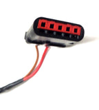 84727450 Red Siren Door Handle Rear Side Right or Left 2021-23 Silverado Sierra