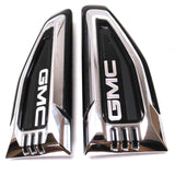 GMC Black Chrome Front Right Side Fender Ornamentation Vent 2021-23 GMC Yukon