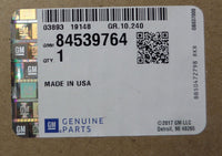New GM 84539764 OE Console Armrest Grand Sport Logo Gray 2019 Chevrolet Corvette