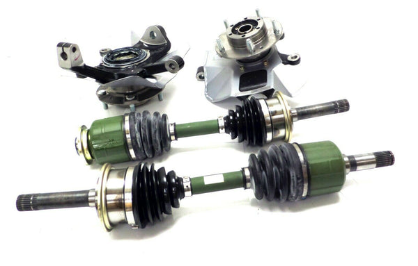 QK08133020DQ Steering Knuckle, Drive Axle Shaft w/o ABS 2000-01 Kia Sportage 4WD