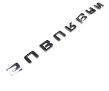 Door Emblem Suburban Decal 26in Long Black LH or RH 2020-2023 Chevrolet Suburban