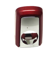 Left Hand Front Door Handle Bezel with Keyhole Painted Victory Red Metallic