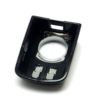 Left Hand Front Door Handle Bezel with Keyhole Painted Gloss Black Metallic