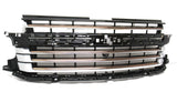 Black Front Grille Bronze Chrome 2021 Chevrolet Suburban Tahoe High Country