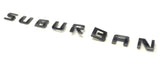 Door Emblem Suburban Decal 26in Long Black LH or RH 2020-2023 Chevrolet Suburban