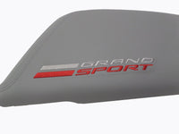 New GM 84539764 OE Console Armrest Grand Sport Logo Gray 2019 Chevrolet Corvette