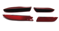 Luggage Carrier Side Rail Cover Set Crystal Claret Cadillac Escalade Tahoe Yukon