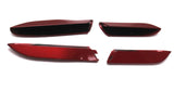 Luggage Carrier Side Rail Cover Set Crystal Claret Cadillac Escalade Tahoe Yukon