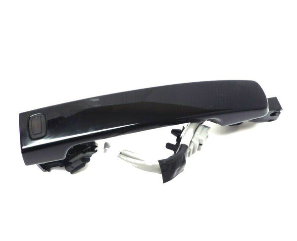 Front Exterior Black Door Handle with Passive Entry Sensor for Nissan Altima