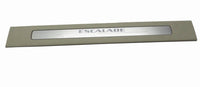 Front Door Sill Plate Titanium RH w/ Platinum Script 2010-2014 Cadillac Escalade