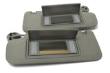 New OEM Sunvisor Set Grey Lighted Mirror 2014-2020 Lacrosse Malibu Verano Impala