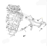 25876640 New GM Engine Block Heater Cord 250V 78in Long 2010-2016 Cadillac SRX