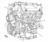 12581588 New NOS Engine long Block V6 3.5L Impala Malibu Montecarlo Uplander
