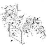 52473484 OEM Engine Cooling Radiator for 1996-2004 Chevrolet Blazer S10 4.3L V6