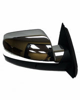 Passenger Side Mirror Black Base Chrome Cover 2015 2016 Buick LaCrosse