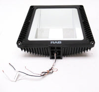 RAB ALED 4T78K/480 Type IV 8" Pole Mount Black Arm LED Area Lights Cool 480V 81W