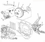 Power Brake Booster 2010-2017 Buick Enclave Chevrolet Traverse GMC Acadia 3.6L
