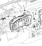 84925730 OEM Main Brain Instrument Cluster MPH for 2021-2022 GMC Sierra 1500
