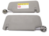 New OEM GM Jet Grey Driver & Passenger Side Sunshade 2013-2016 Cadillac SRX