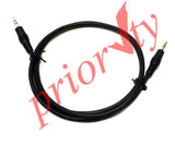 17800596 GM Audio Interface AUX 3.5mm Cable Male to Male for Car Cellphone or PC