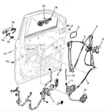 New Genuine Front Driver Side Wire Harness for 2022-2024 Cadillac Escalade