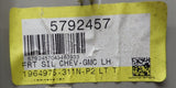 Front Door Sill Plate Gray Left Side 2010-14 Chevrolet Suburban Silverado Tahoe