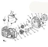 24044611 OEM Automatic Transmission CODE 1GVN, 9NGN, 9MSN Chevrolet Cruze Malibu