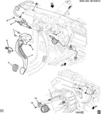 24251197 Hydraulic Clutch Main Cylinder M/T 2013-2014 Cadillac ATS CTS 2.0L