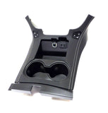 Black Front Floor Console Heat Cooled Seats USB Suburban Tahoe Yukon 23289748