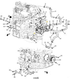 Diesel Engine Coolant Flow Control Valve Escalade Silverado Sierra Tahoe Yukon