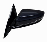84349347 Left Mirror Dark Adriatic Blue Side Alert 2015-2019 Cadillac ATS Coupe