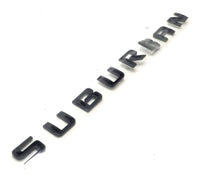 Door Emblem Suburban Decal 26in Long Black LH or RH 2020-2023 Chevrolet Suburban