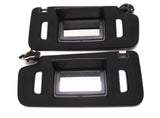 OEM GM Jet Black Suede Driver & Passenger Side Sunshade 2013-2016 Cadillac SRX