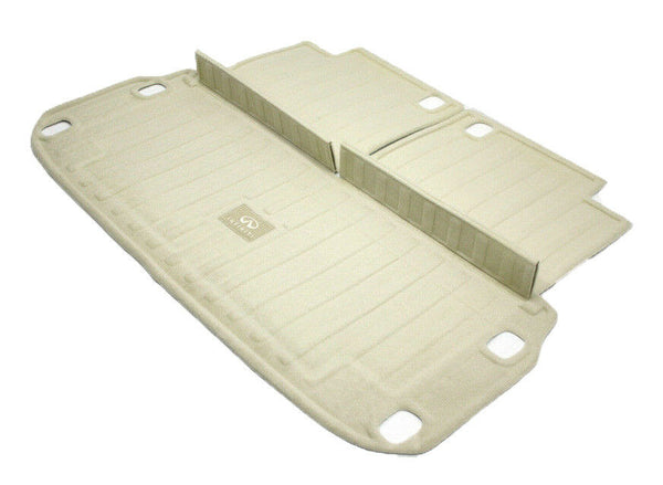 999C3-RZ002 New Rear Floor Mat Tray Beige Wheat Infiniti 2013 JX35 2014-15 QX60