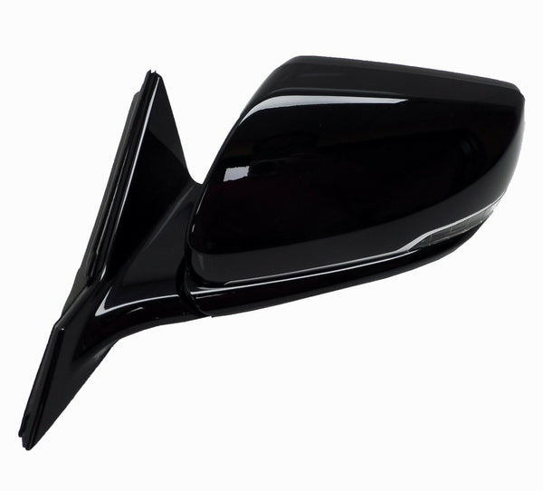 84343472 OEM Left Mirror Black Metallic Side Alert 2018-2019 Cadillac CTS