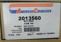CF2013560 Radiator Cooling Fan for 2009-2010 Nissan CUB 1.8L