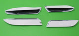 Luggage Carrier Side Rail Cover Set White 2010-14 Cadillac Escalade Tahoe Yukon
