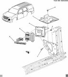 15850348 New NOS ECM PCM Emission Control Module Bracket Cadillac Chevrolet GMC