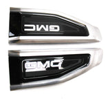 GMC Bright Galvano Front Passenger & Driver Side Fender Ornamentation Vent Yukon