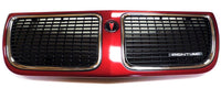 New NOS Front Grille Assy 1989-1991 Pontiac Grand Am Color Brilliant Red