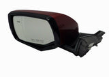 84343553 OEM Left Mirror Caught Red Metallic Side Alert 2018-2019 Cadillac CTS